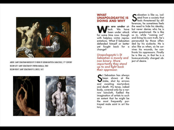 Unapologayzine St Sebastian Fights Back - Image 3